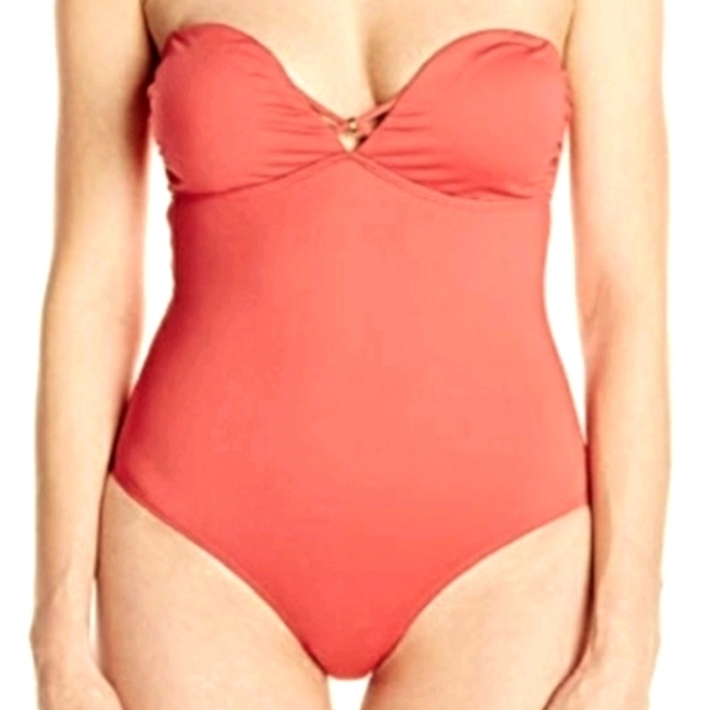 Lark & Ro Coral One Piece